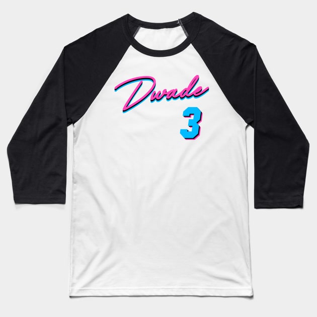 d-wade Baseball T-Shirt by Realthereds